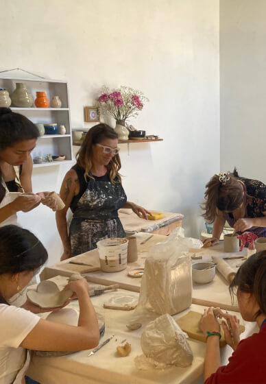 Private Pottery Workshop: Hand-Building & Wheel Throwing - Gallery image