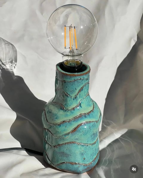 Ceramic Lamp Making Class: Build, Carve and Take Home a Lamp - Gallery image