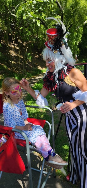 Face Painter for Kids Birthday Parties and Family Events - Gallery image