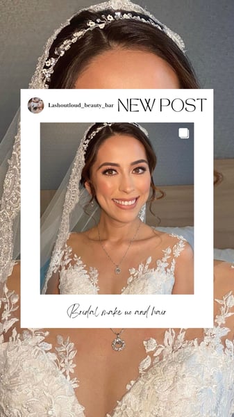 Bridal Hair and Makeup Package with Trial and On-Site Styling - Gallery image