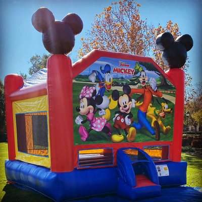 Mickey Bounce House Rental — Daily Birthday Party Booking - Gallery image