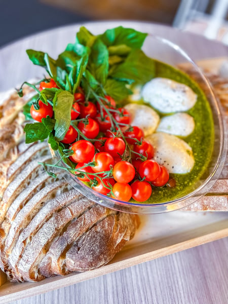 Creamy Burrata and Pesto Bowl Appetizer for Gatherings - Gallery image