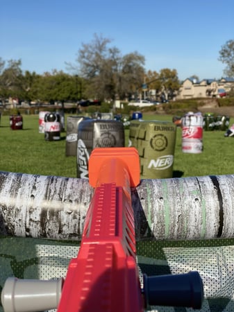 Nerf Wars Birthday Party Rentals — Foam Dart Battle Daily - Holiday Party - Featured image