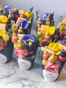 Individual Charcuterie Cups for Offices and Gatherings