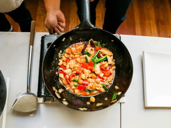 Thai Cashew Nut Chicken Cooking Class