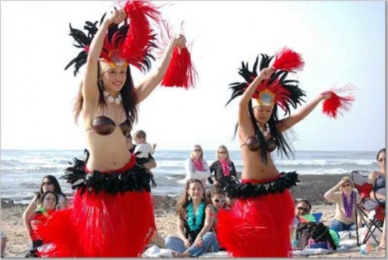 Hula Dancers for Luau Parties and Wedding Events in San Francisco