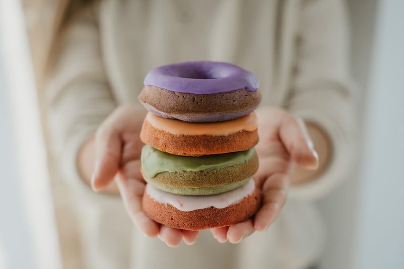 Regular Mochi Donut Dessert Box for Big Party Dessert Bars - Gallery image