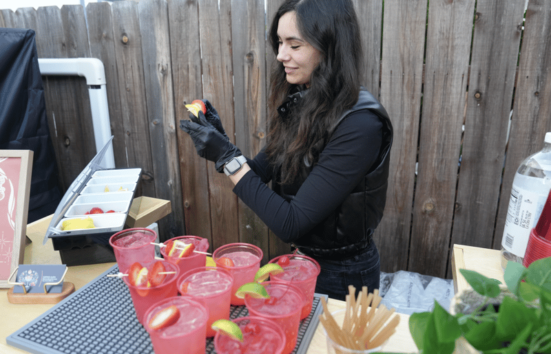Aura - Premium Mobile Bar Service with Custom Napkins for Bay Area Weddings - Gallery image