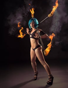 Fire Dancer for Hire: Martial Arts Fusion and Contemporary Sets