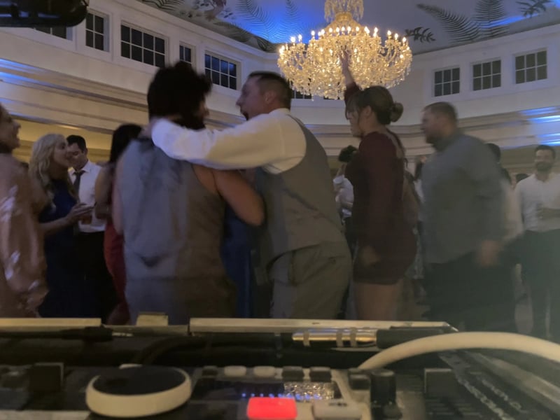 Four-Hour Wedding Reception DJ MC with Microphone Setup - Gallery image