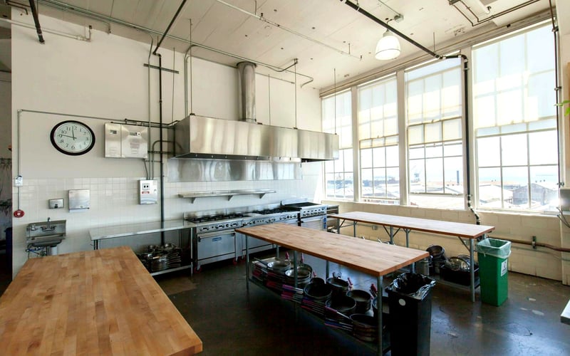 Commercial Kitchen with Panoramic Views for Events in Dogpatch - Gallery image
