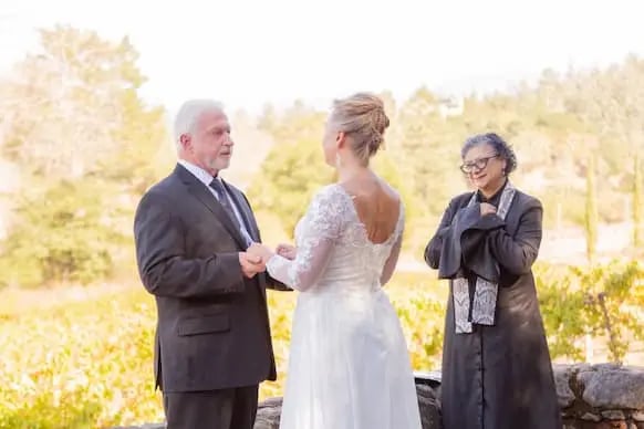 Wedding Officiant Coaching for a Friend or Family Officiant in the Bay Area - Gallery image