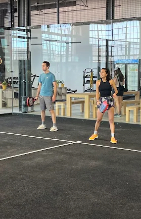 2 Padel Courts (3 hrs) + Combo Catering - Gallery image