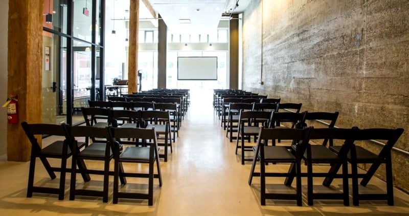 Industrial and Modern Museum with Projector for Up to 110 Guests - Gallery image
