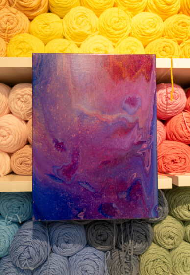 Creative Paint Pouring Workshop - Instructor Travels - Gallery image
