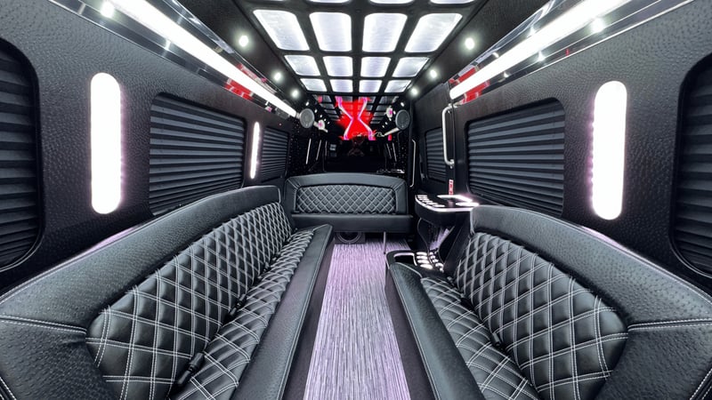 Luxury Small Party Bus Rental for Groups of Up to 19 Guests - Gallery image