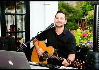 Wedding DJ and Live Acoustic Guitar for Ceremony to Reception DJs - Featured