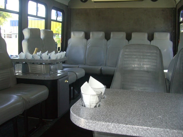 16 Passenger Party Van Premium Rental for Weddings & Celebrations - Gallery image