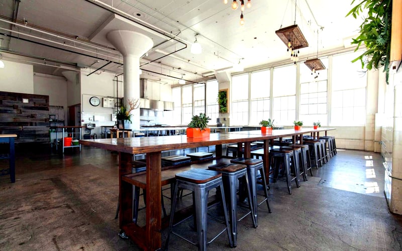 Commercial Kitchen with Panoramic Views for Events in Dogpatch - Gallery image