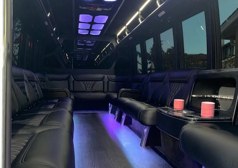Party Bus Rental with a Full Bar - Gallery image