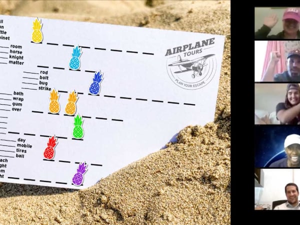 Self-Guided Virtual Escape Room virtual team building activity