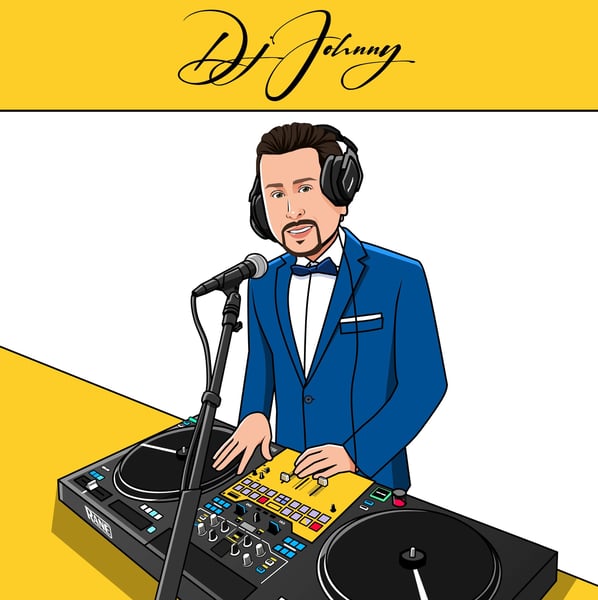 Six-Hour Wedding Reception DJ MC with Dance Floor Lighting - Gallery image