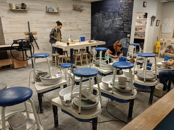 Pottery Wheel Team Event: Throw Bowls, Mugs and Vases Together - Holiday Party in San Francisco - Featured image