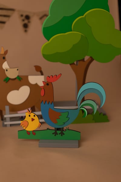 Farm Animal Themed Birthday Celebration Package - Gallery image
