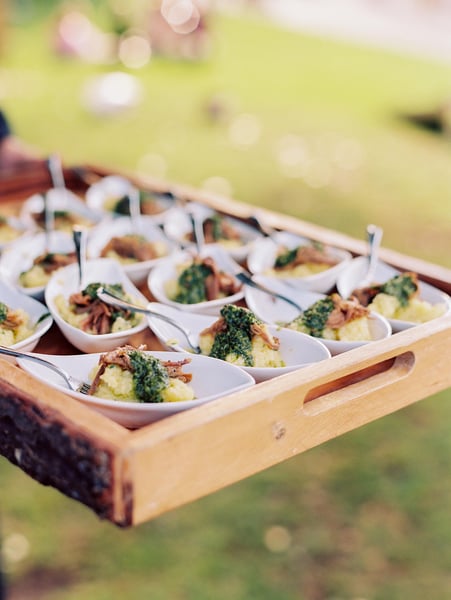 Formal Plated Three Course Seated Wedding Dinner Service - Gallery image