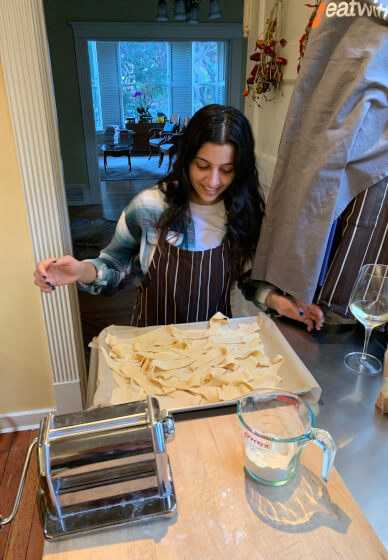 Artisan Pasta Making Workshop for Team Building - Gallery image
