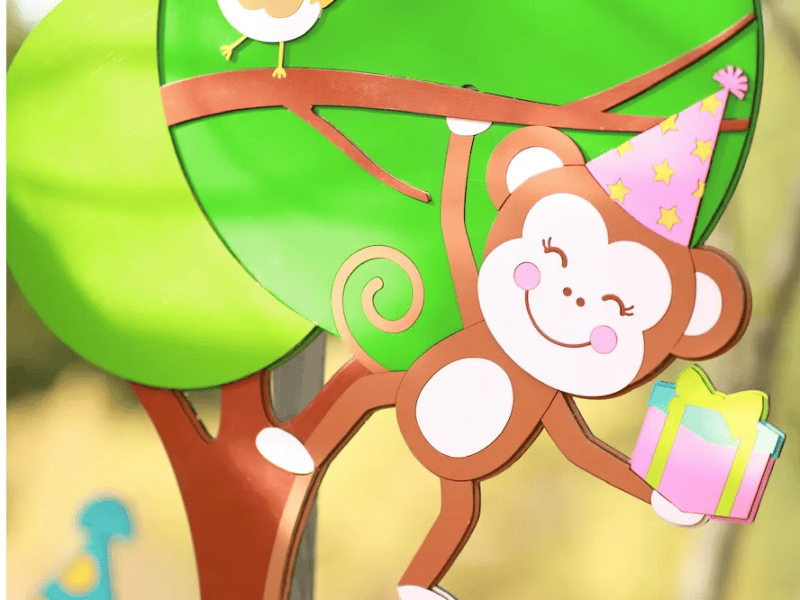 Jungle Animal Birthday Theme - Gallery image