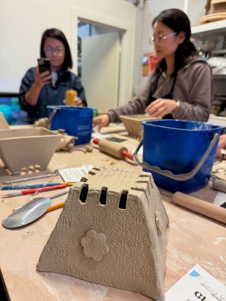 Berry Bowl Ceramics Class: Slab-Build and Stamp a Food-Safe Bowl - Gallery image