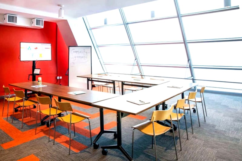 Event Space with Floor-to-Ceiling Windows for Events in Mint Hill - Featured image