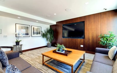 Lounge with Fireplace for Events in South of Market