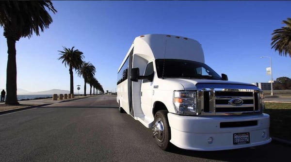 Executive Charter Bus with Restroom Rental for Up to 36 Guests - Anniversary - Featured image