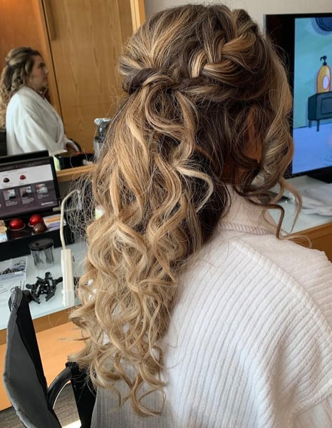 On-Location Wedding Hair Styling for the Full Bridal Party - Gallery image