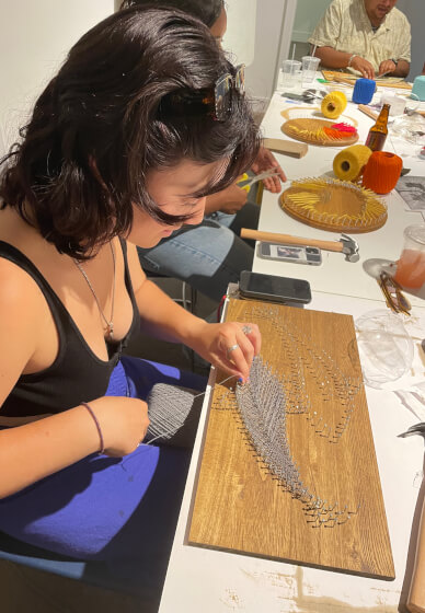 Creative String Art Workshop for (Instructor Travels) - Gallery image