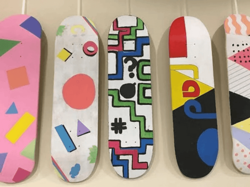 Skateboard Art Workshop - Travels to You! - Gallery image
