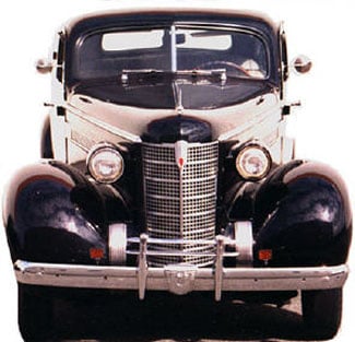 1937 Oldsmobile Touring Sedan Luxury Rental for Weddings & Events - Gallery image
