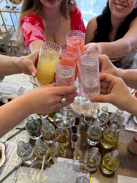 Perfume and Wine Workshop: Blend a Signature Scent Over a Glass - Gallery image