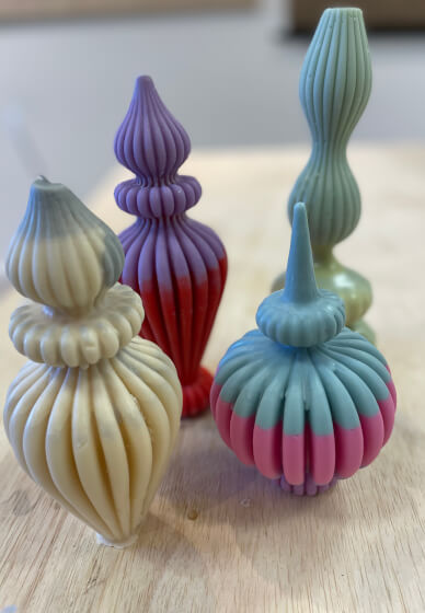 Handcrafted Pillar Candle Making (Instructor Travels to You) - Gallery image