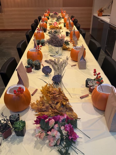 Fall Succulent Pumpkin Decor Class - Gallery image