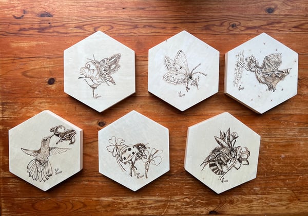 Pyrography Woodburning Workshop team building experience in San Francisco Bay Area