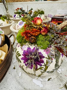 Dried Flower Pumpkin Decor Workshop