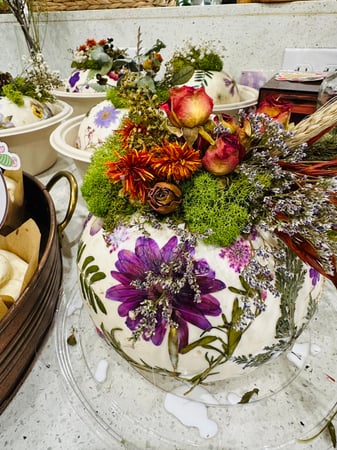 Dried Flower Pumpkin Decor Workshop - Holiday Party - Featured image