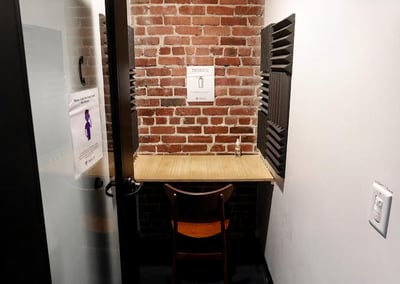 Soundproof Booth Rental for One Venues in San Francisco - Featured