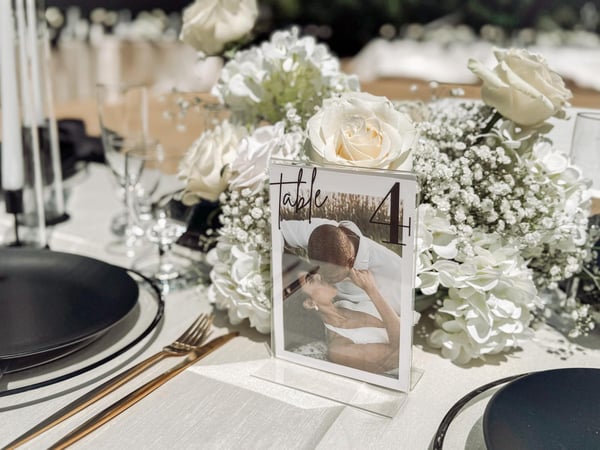 Single Seasonal Floral Centerpiece for Event Tables - Anniversary - Featured image