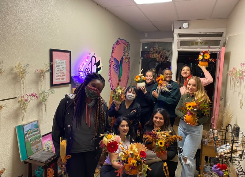 Fall Pumpkin Centerpiece Workshop - Gallery image