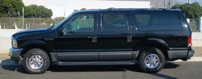 Excursion SUV Chauffeured Service for Celebrations & Group Travel