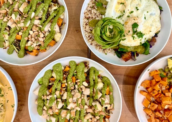 Staffed Plant Based Bowl Catering with Setup and Breakdown - Anniversary - Featured image